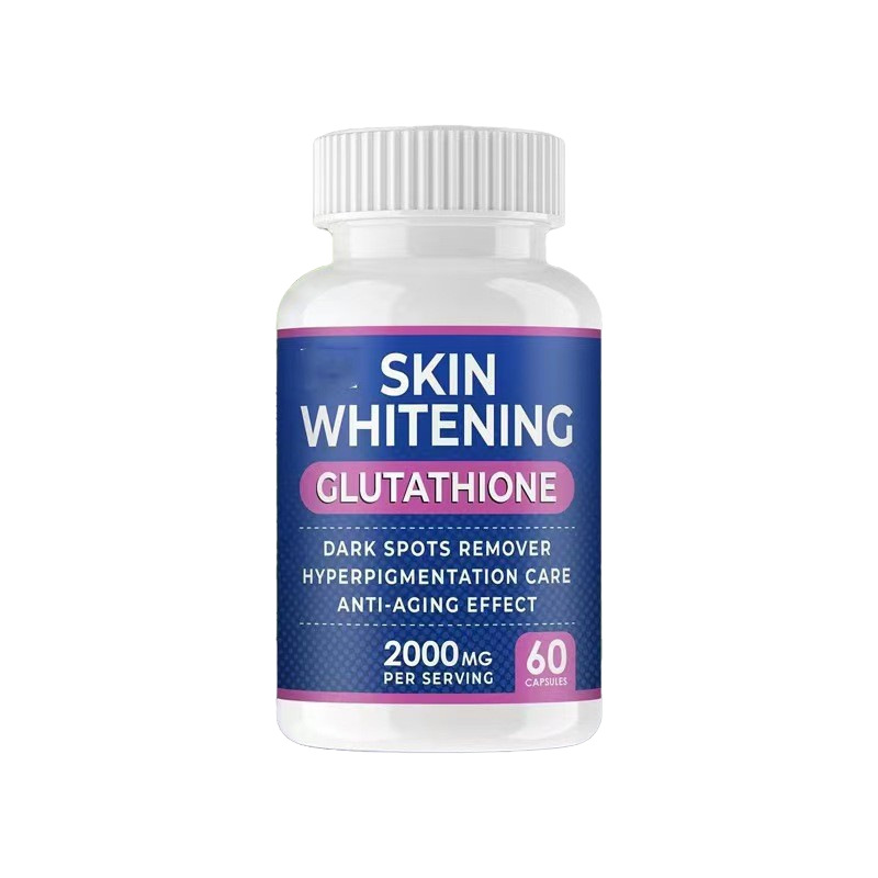 Glutathione Capsules for Skin Brightening & Dark Spot Care - 2000mg, 60 Count